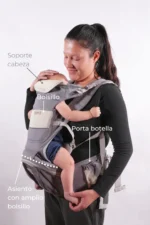 CARGADOR+ASIENTO GRIS CANGURÚ - Imagen 5